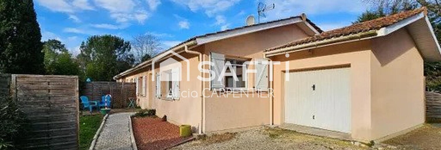 Maison 4 Pièces 80 m² à vendre à Saint-Aubin-de-Médoc (33160)