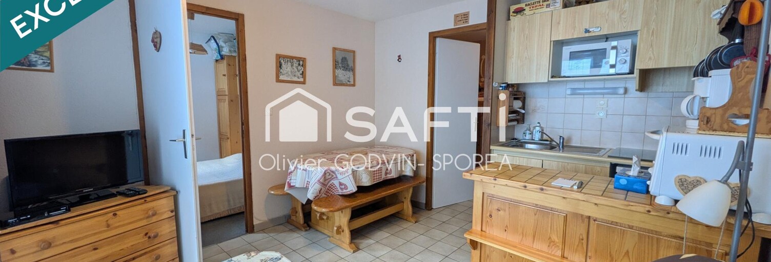 Appartement 2 Pièces 25 m² à vendre à Saint-Jean-d'Aulps (74430)