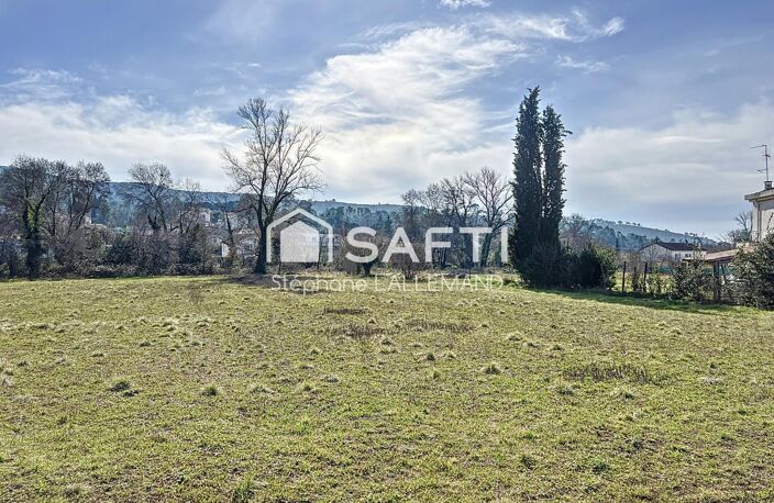 Terrain constructible 860 m² St-Julien-les-Rosiers — photo 3