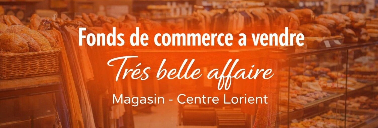 Commerce 2 Pièces 60 m² à vendre à Lorient (56100)