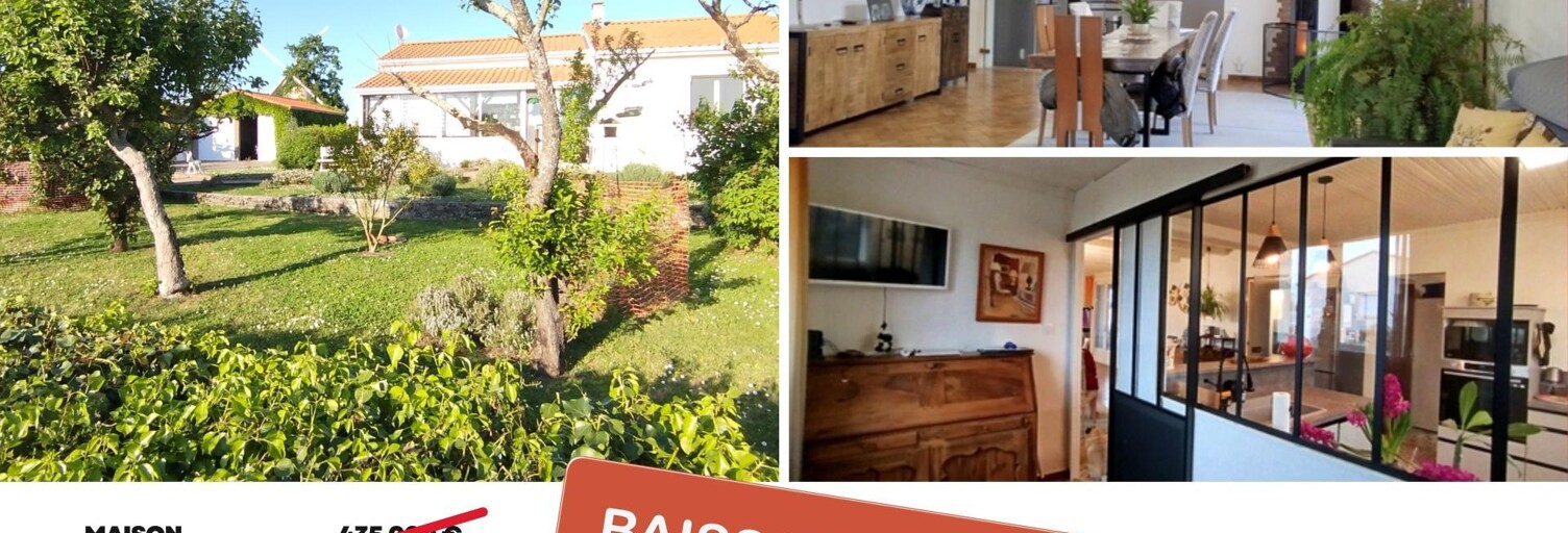 Maison 4 Pièces 133 m² à vendre à Saint-Révérend (85220)