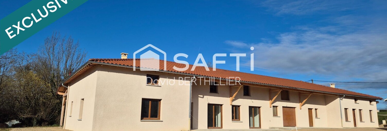 Maison 4 Pièces 145 m² à vendre à Saint-Étienne-du-Bois (01370)