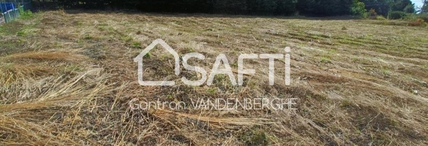 Terrain  2046 m² à vendre à Aubin-Saint-Vaast (62140)