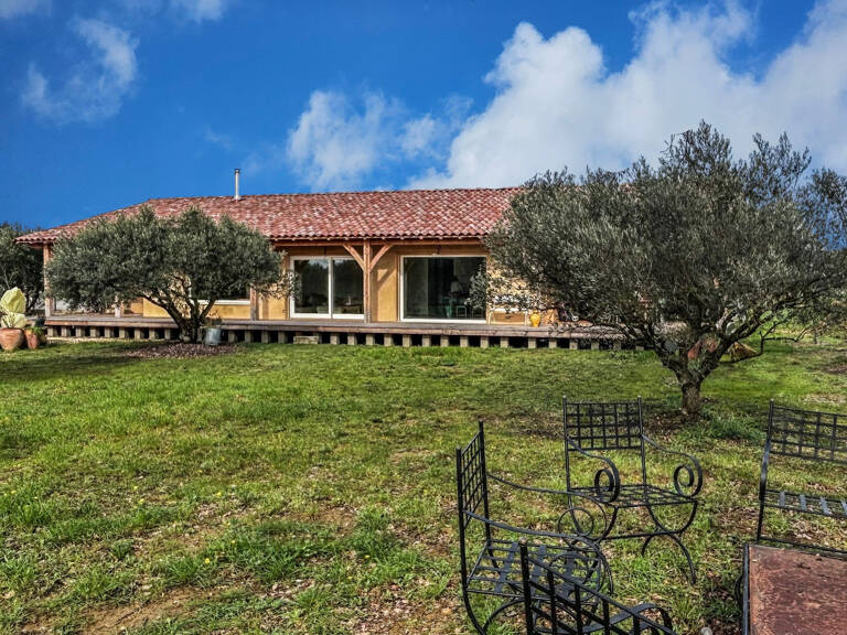 RARE ! VILLA BIOCLIMATIQUE DE 2025 150M2 AU COEUR D'UNE OLIVERAIE VILLAGE PRISE — photo 1