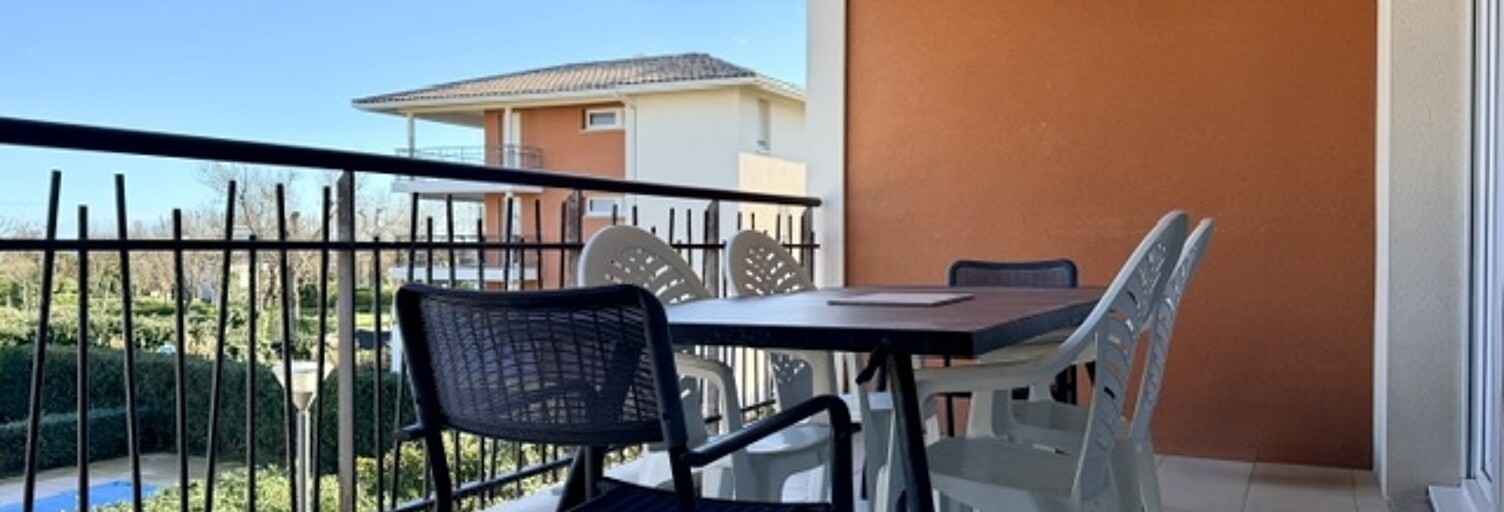 Appartement 2 Pièces 32 m² à vendre à Marseillan (34340)