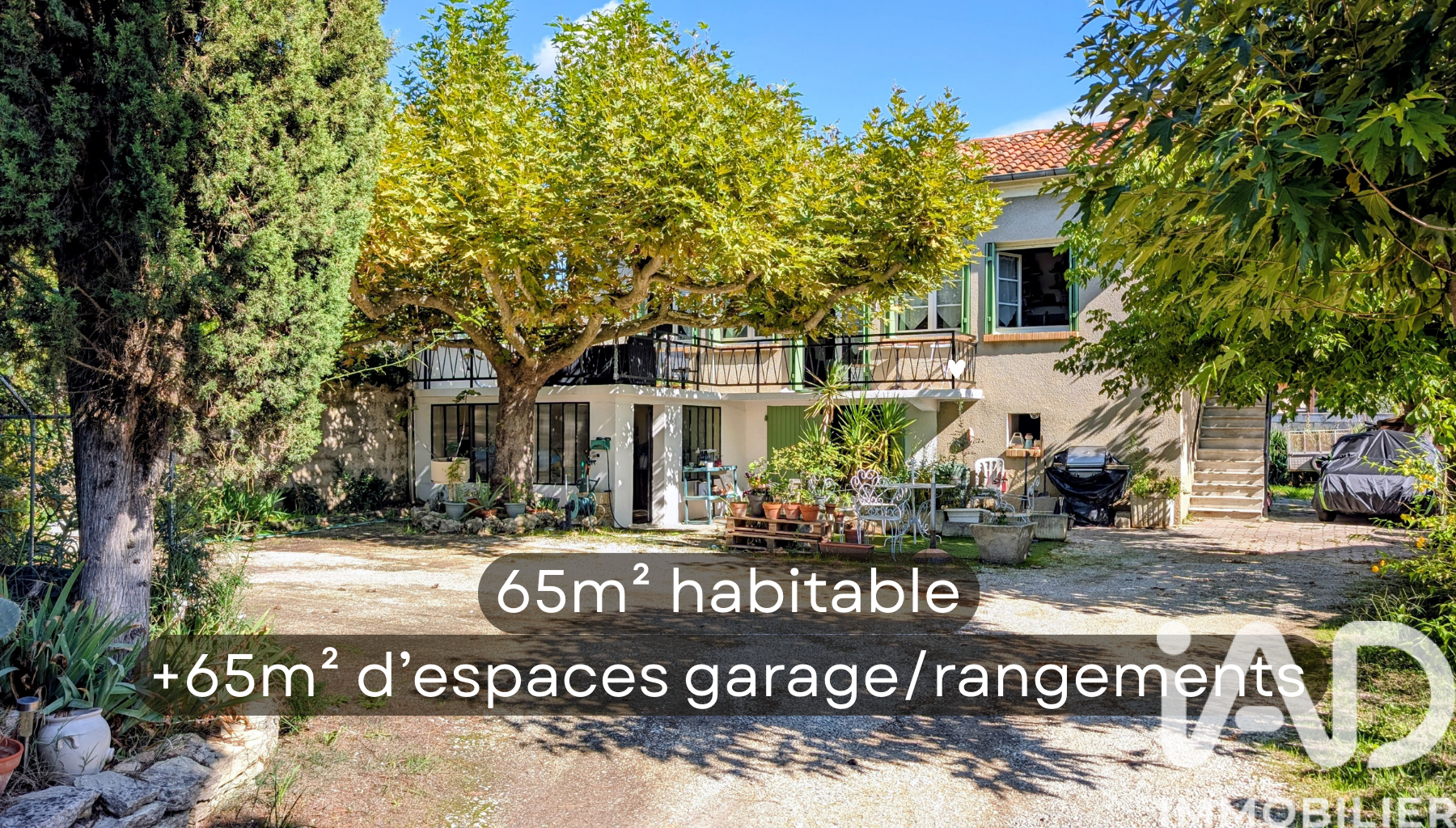 Maison à vendre, 4 pièces, 65 m², Sarrians
