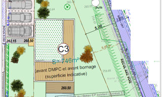 Terrain  746 m² à vendre à La Gaude (06610)