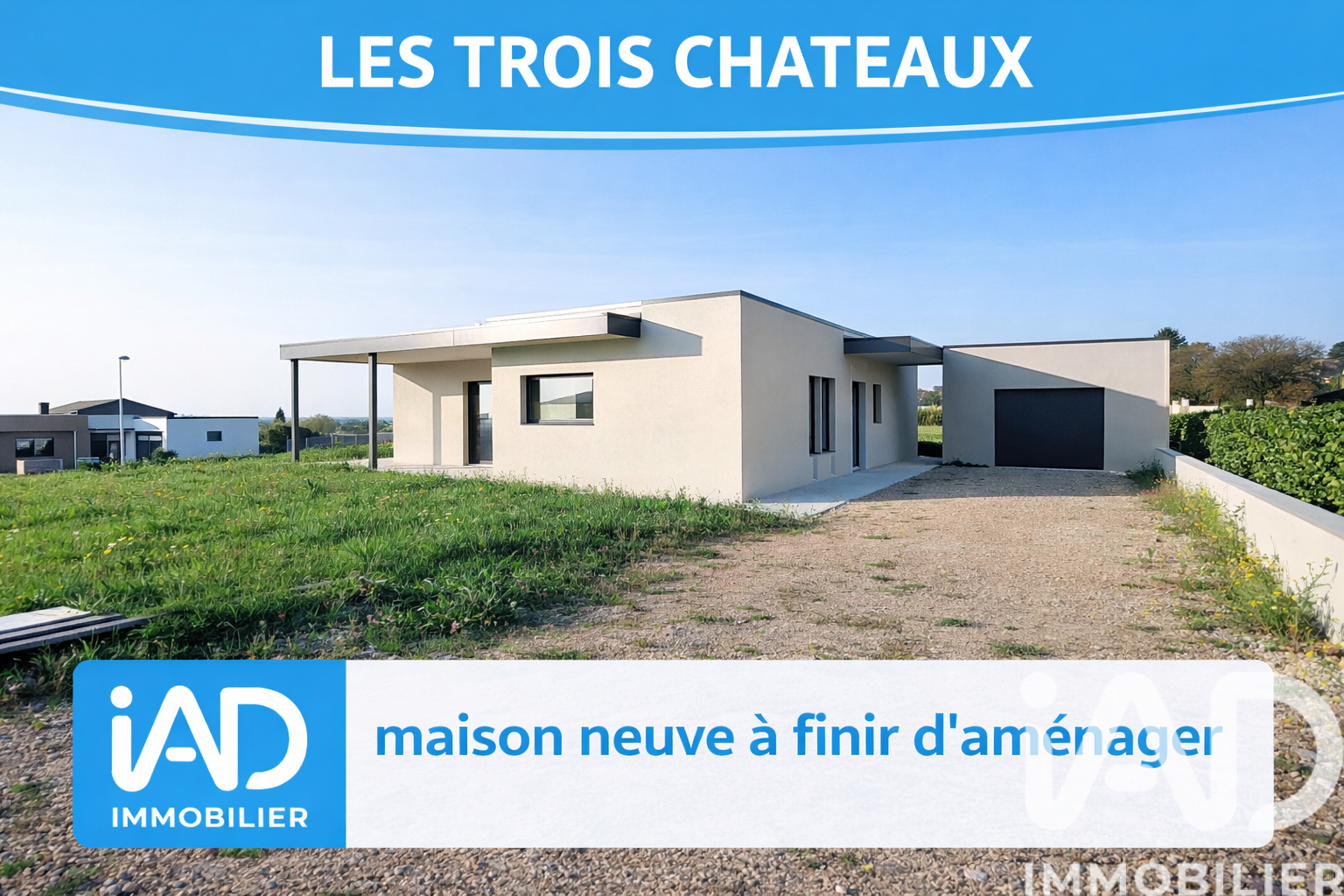 Les-Trois-Chateaux - 125m² - 4p. - 3ch.