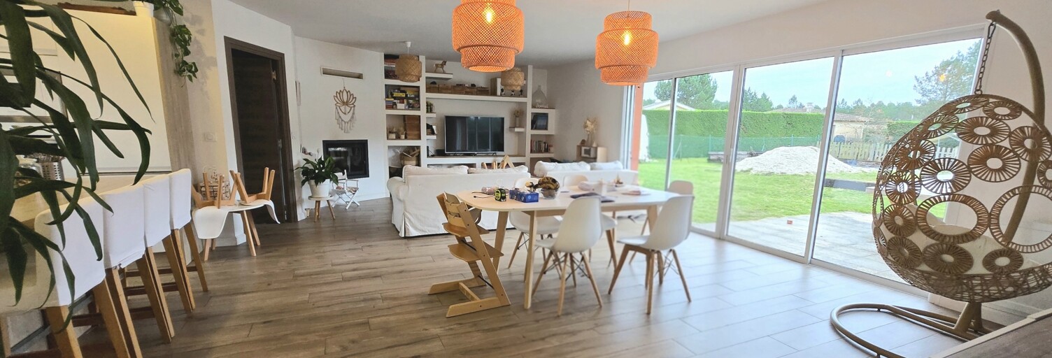 Maison 5 Pièces 120 m² à vendre à Lugos (33830)