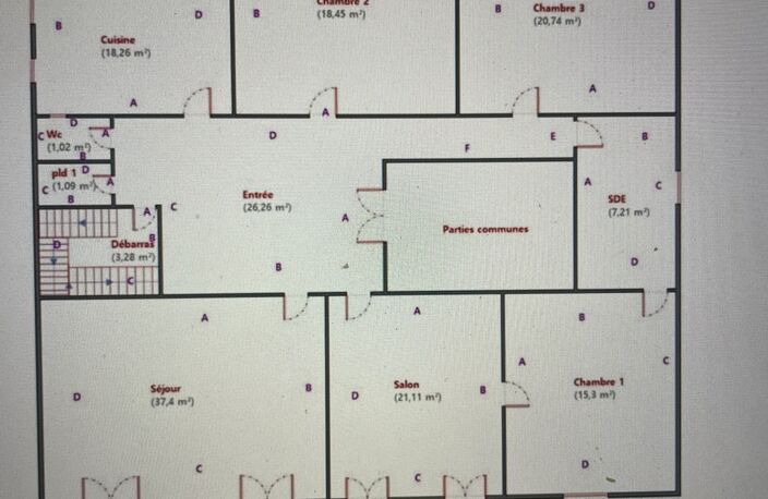 Vente Appartement 5 pièces — photo 2