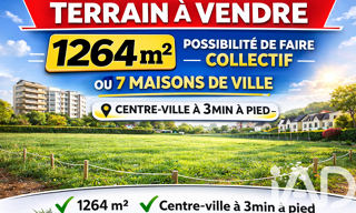 Terrain  1264 m² à vendre à Pessac (33600)
