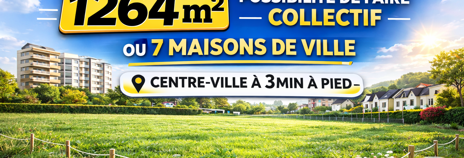 Terrain  1264 m² à vendre à Pessac (33600)
