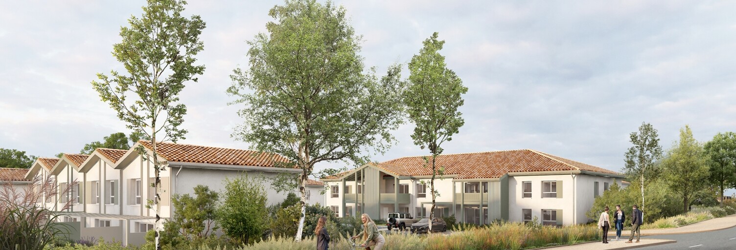 Appartement neuf T2, T3 Pièce 42 à 56 m² à vendre à Messanges (40660)