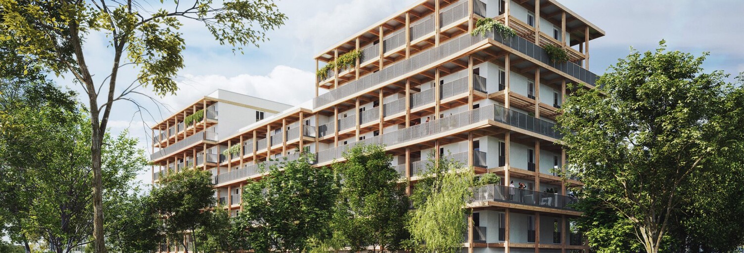 Appartement neuf T2, T4, T5 Pièce 46 à 103 m² à vendre à Toulouse (31000)