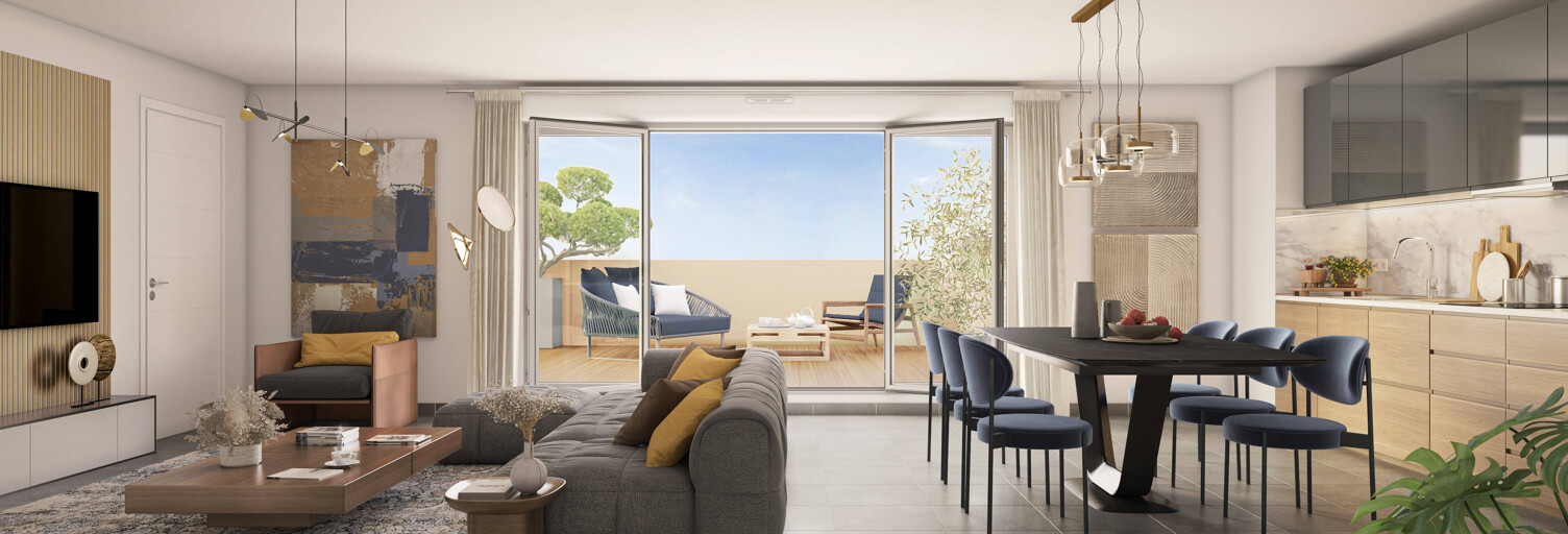 Appartement neuf T3, T4, T5 Pièce 63 à 128 m² à vendre à Toulouse (31000)