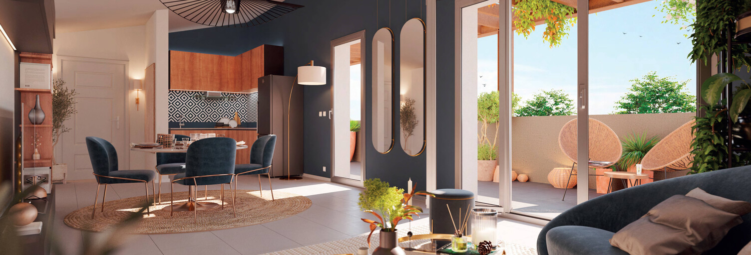 Appartement neuf T2, T3, T4 Pièce 40 à 75 m² à vendre à Labarthe-sur-Lèze (31860)