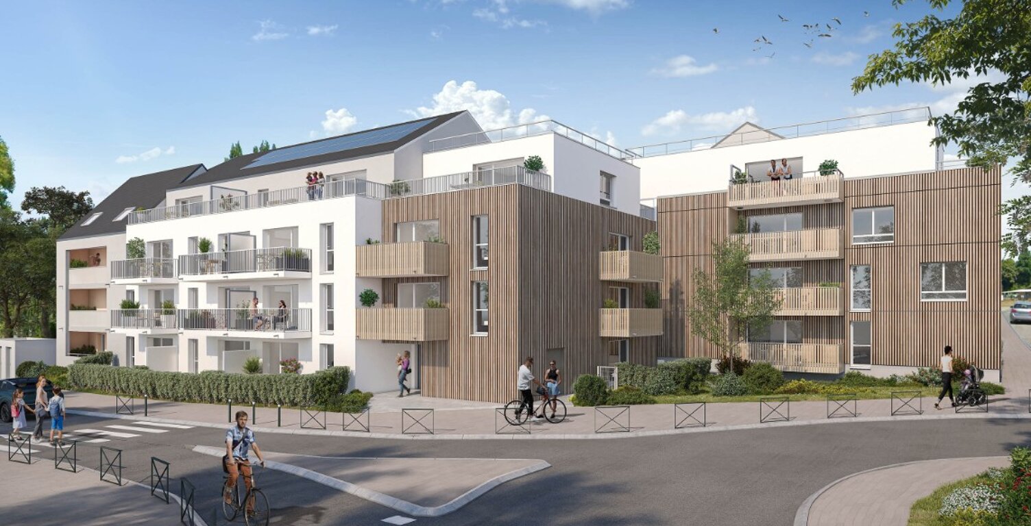 Vente programme neuf T2, T3, T4 37 à 76 m² La Mézière (35520) — photo 1
