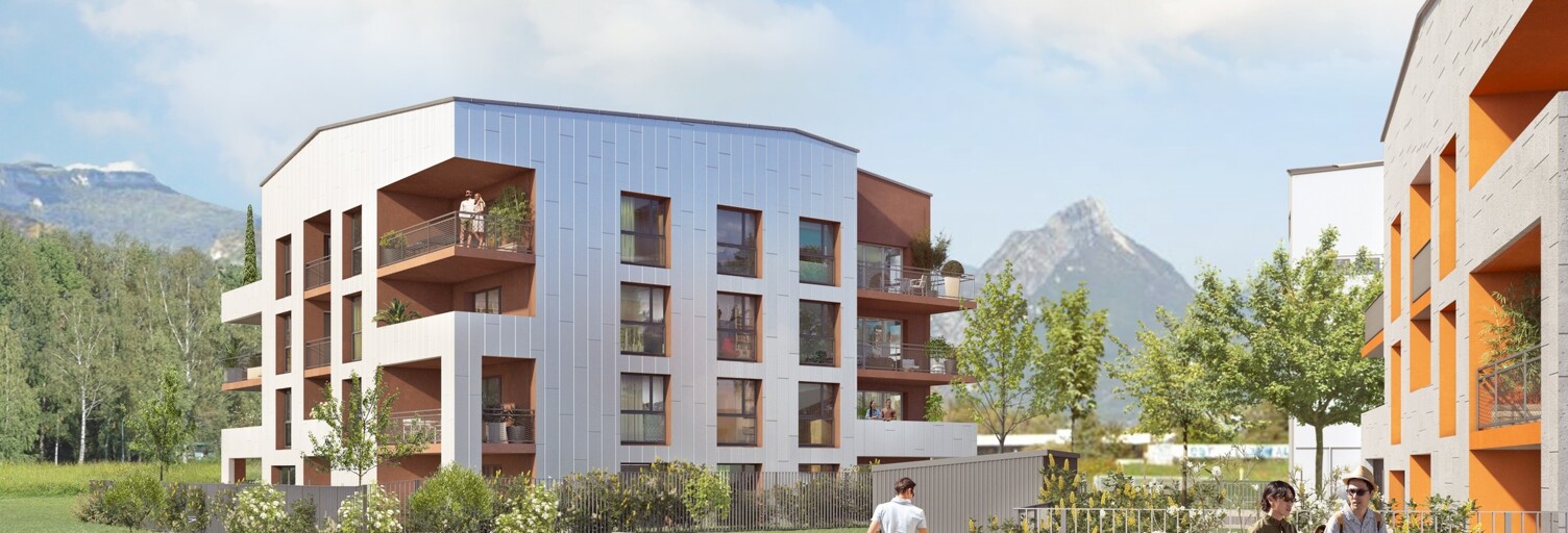 Appartement neuf T2, T3, T4 Pièce 43 à 92 m² à vendre à Échirolles (38130)