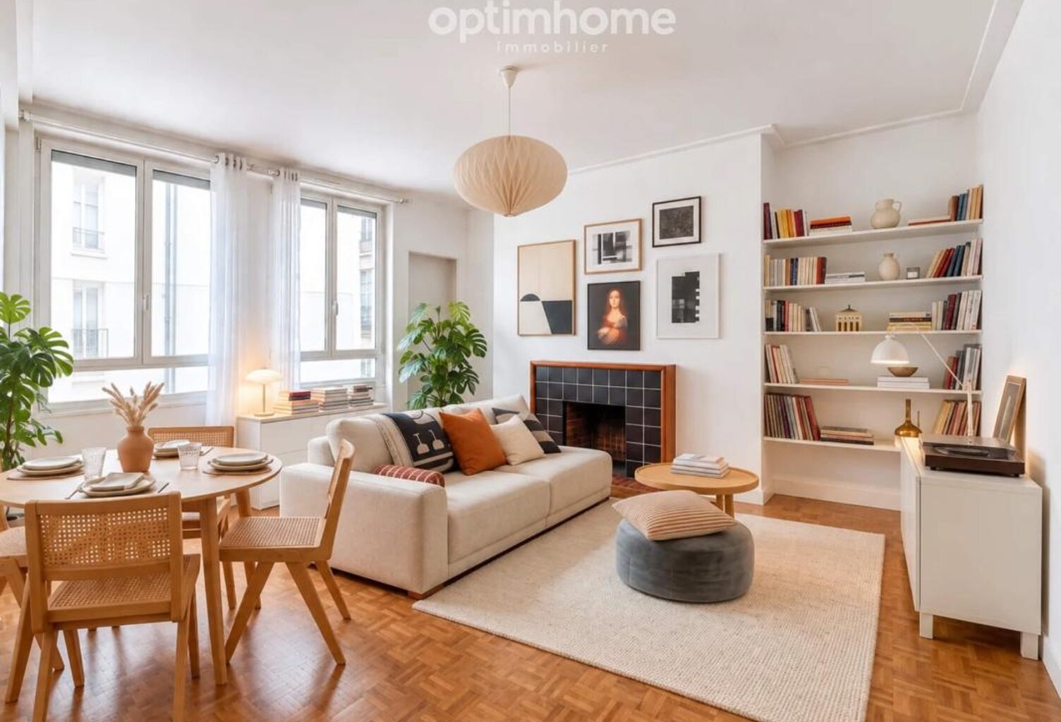 VENTE APPARTEMENT T3 | NANTES HYPERCENTRE – BOUFFAY | BALCON & STATIONNEMENT — photo 1
