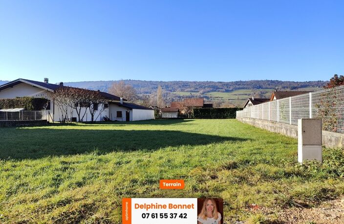 Belle parcelle à bâtir viabilisée de 1 075 m2 plein centre village de St Joseph de Rivière — photo 2