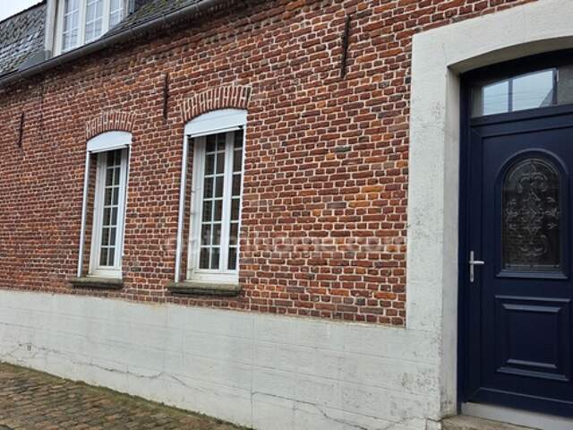 A ROMERIES 59730 - MAISON DE CARACTERE A FORT POTENTIEL EN COEUR DE VILLAGE - 4 A 6 CHAMBRES — photo du bien