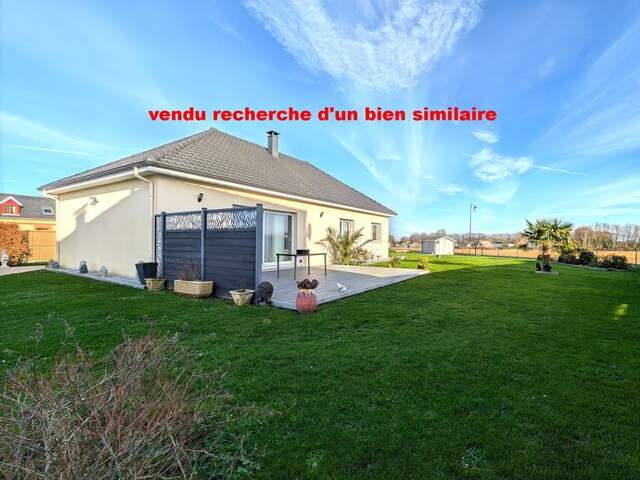 maison plain-pied de 94m² 3 chambres avec grand jardin — photo du bien