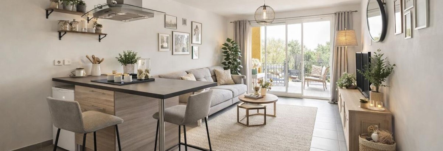 Appartement 2 Pièces 44 m² à vendre à Miramas (13140)