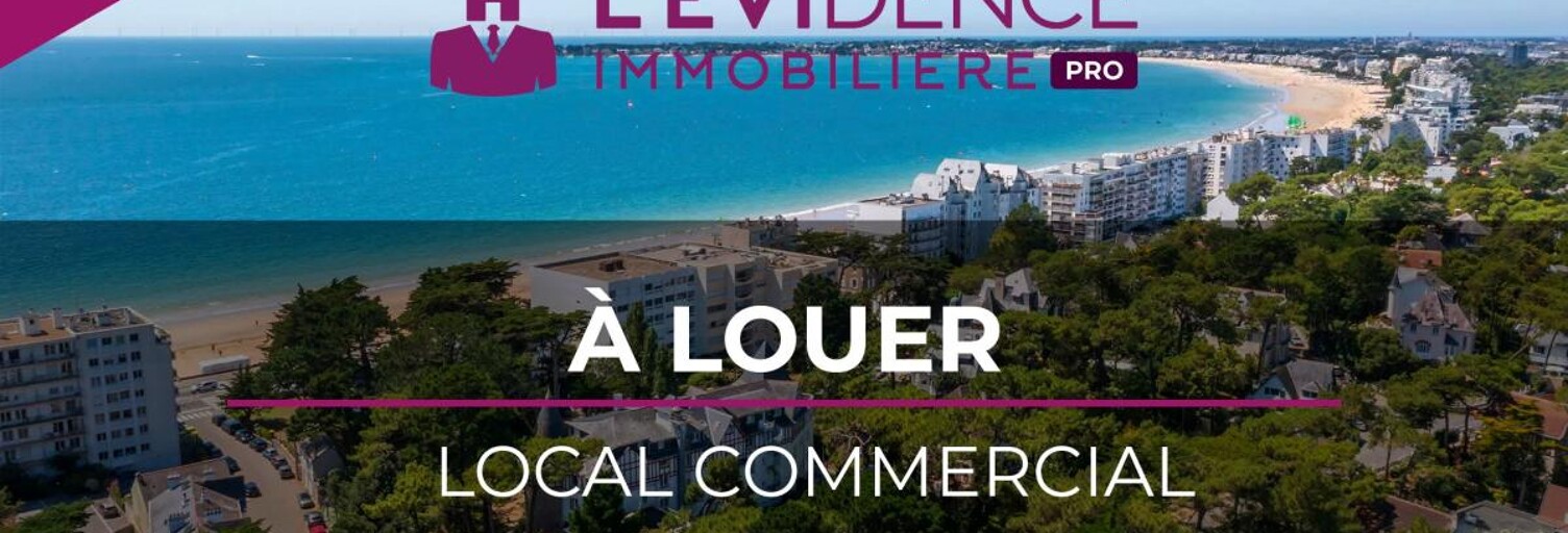 Commerce  35 m² à louer à La Baule-Escoublac (44500)
