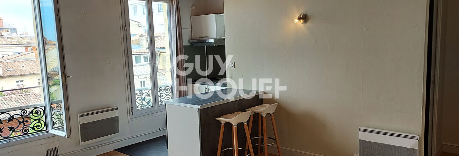 Appartement 1 Pièce 27 m² à louer à Bordeaux (33000)