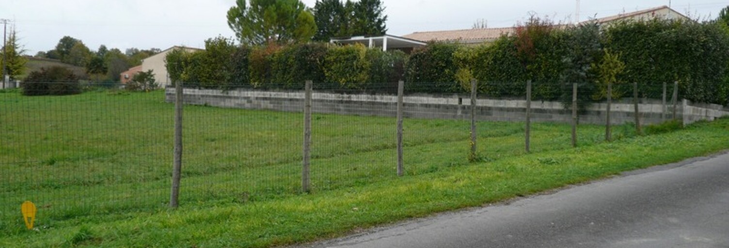 Terrain  1000 m² à vendre à Saint-Laurent-de-Cognac (16100)