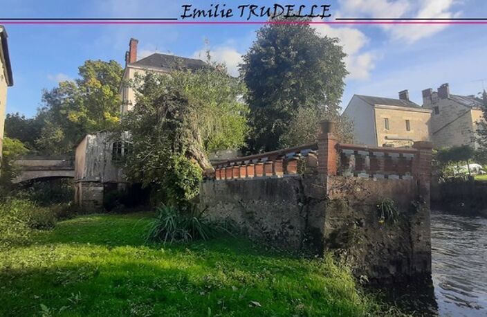 Dpt Sarthe (72), à vendre LA CHARTRE SUR LE LOIR maison 5/6 chambres BORD DE LOIR  terrain de 275m² — photo 2