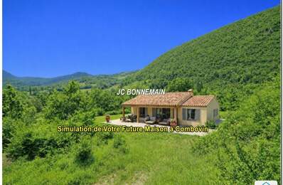 Dpt Drôme (26), à vendre COMBOVIN terrain - Terrain 2936 m² - 1500 m² Constructibles - Vercors — photo du bien
