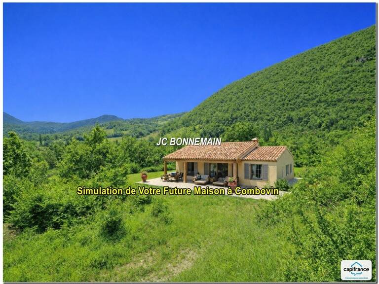 Dpt Drôme (26), à vendre COMBOVIN terrain - Terrain 2936 m² - 1500 m² Constructibles - Vercors — photo 1