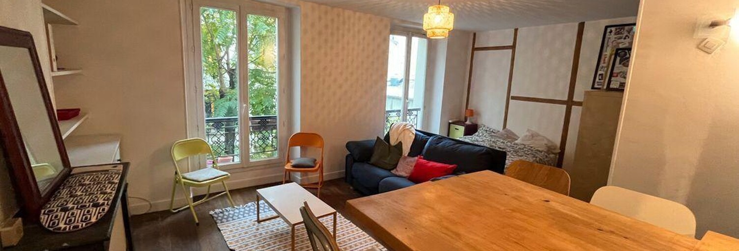 Appartement 1 Pièce 35 m² à louer à Paris 18 (75018)