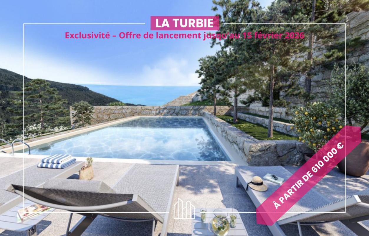 TROPHÉE D AUGUSTE - PLAGE DES DOUANIERS EST  Appartement neuf La Turbie  06320