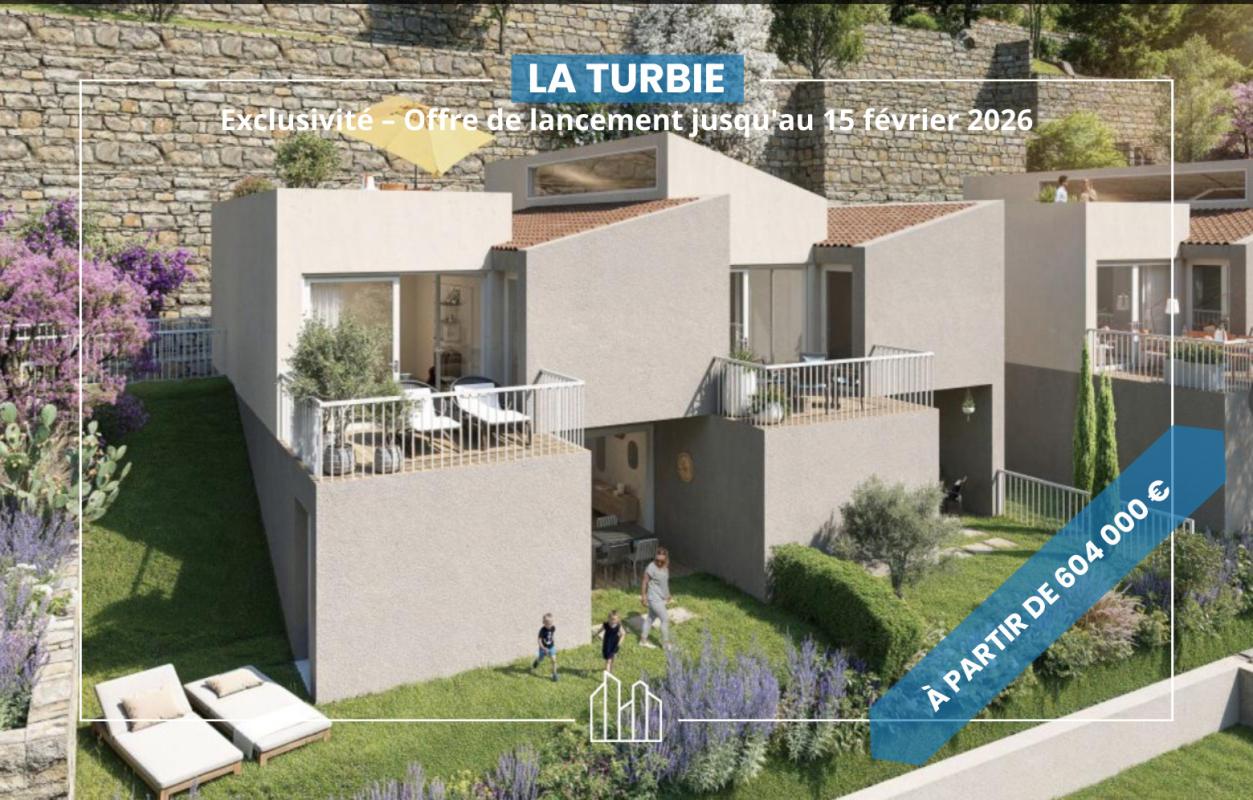 TROPHÉE D'AUGUSTE - VUE DOMINANTE MONACO  Appartement neuf La Turbie  06320