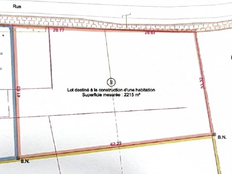 Terrain à bâtir de 2.215 m2 — photo 1