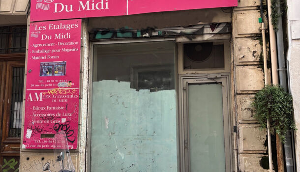 Local commercial  à louer Marseille 1er 13001