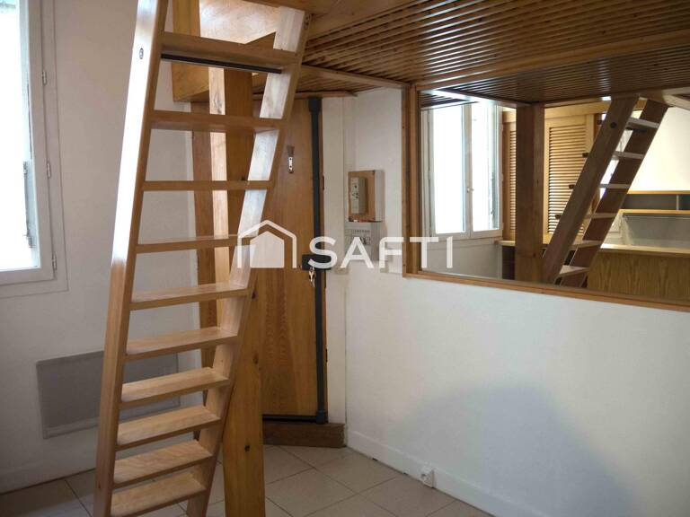 Appartement de 17 m2 avec mezzanine   Paris 75015 — photo 1