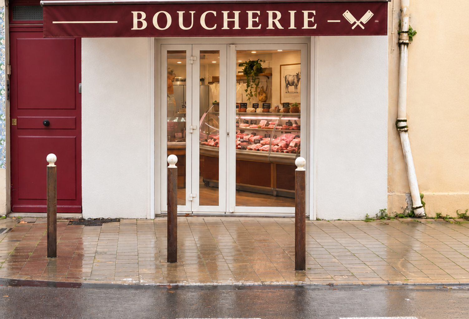 Dépt Hérault (34) - A vendre Montpellier Antigone Boucherie — photo 1