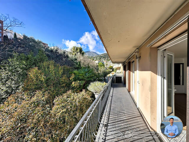 ROQUEBRUNE-CAP-MARTIN - 3P de 68m2 avec EXTÉRIEUR COUVERT + — photo du bien