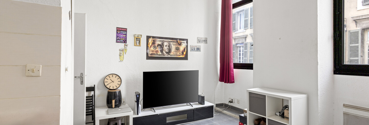 Appartement 1 Pièce 20 m² à vendre à Marseille 1 (13001)