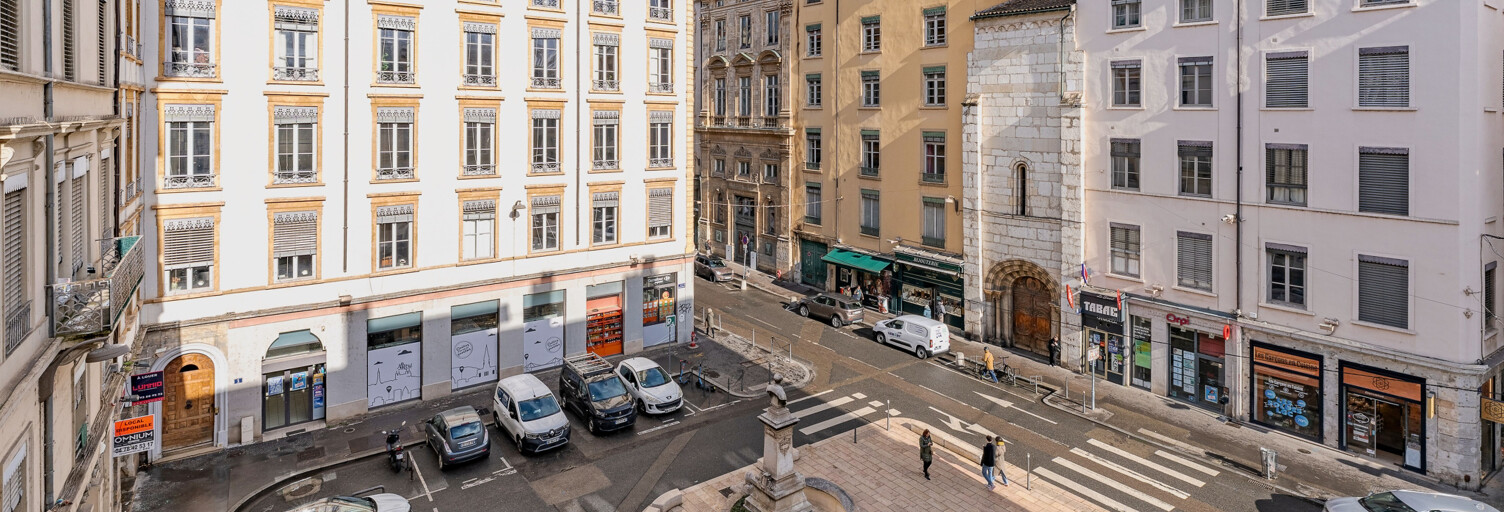 Appartement 4 Pièces 91 m² à vendre à Lyon 1 (69001)