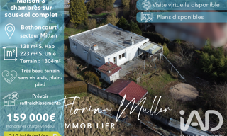 Maison 6 Pièces 138 m² à vendre à Bethoncourt (25200)