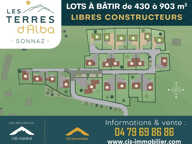 SONNAZ - Terrain - 904 m² - Lot 7 — photo 4
