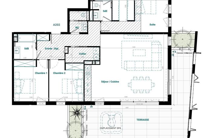 Vente Appartement 4 pièces — photo 3