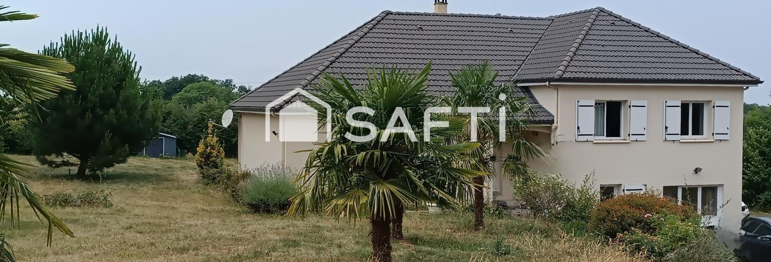 Maison 7 Pièces 130 m² à vendre à Toulx-Sainte-Croix (23600)