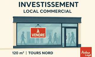Commerce  120 m² à vendre à Tours (37100)