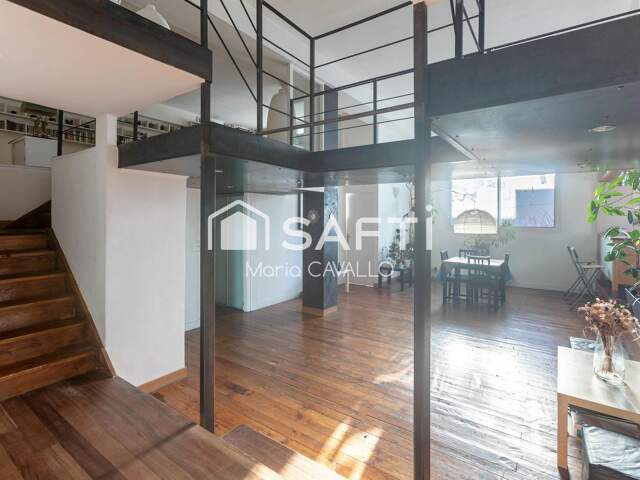 CHARMANT LOFT BAIGNÉ DE LUMIÈRE AU CALME ABSOLU — photo du bien