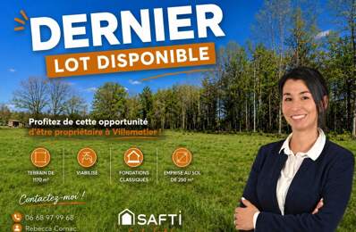 Terrain viabilisé de 1170 m² -Villematier — photo du bien